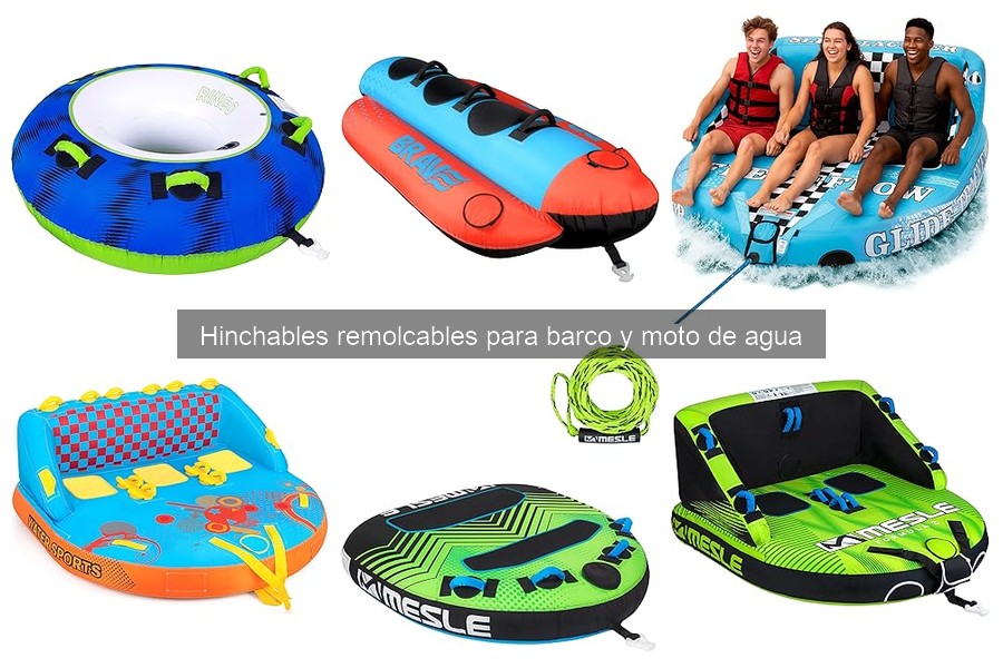 Cómo usar un hinchable remolcable de forma segura