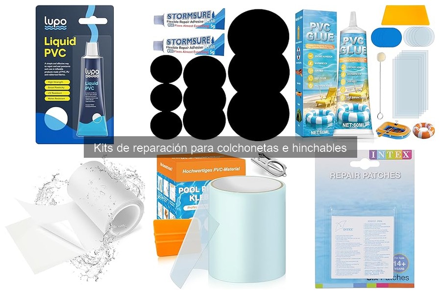 Cómo usar un kit de reparación para colchonetas e hinchables