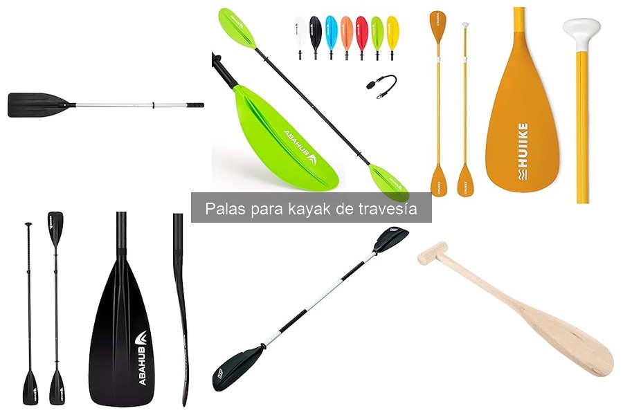 Cómo utilizar correctamente una pala de kayak de travesía