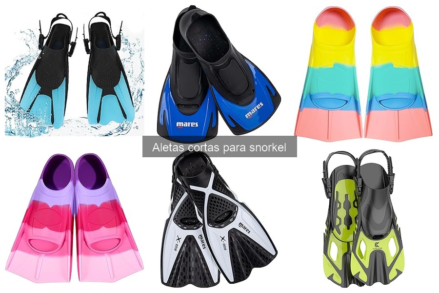 Comparativa: Aletas Cortas vs Largas para Snorkel