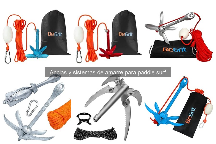 Comparativa: anclas fijas vs móviles para paddle surf