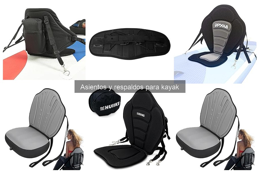Comparativa: Asientos rígidos vs. inflables para kayak