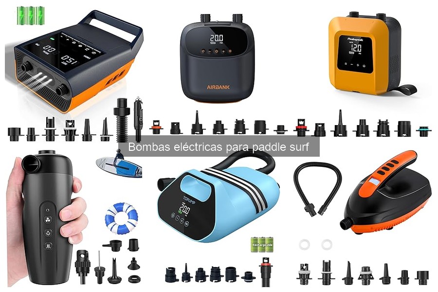 Comparativa: Bombas Eléctricas vs Manuales para Paddle Surf