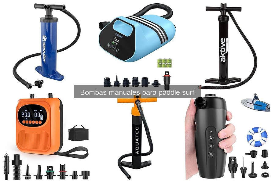 Comparativa: Bombas Manuales vs Eléctricas para Paddle Surf