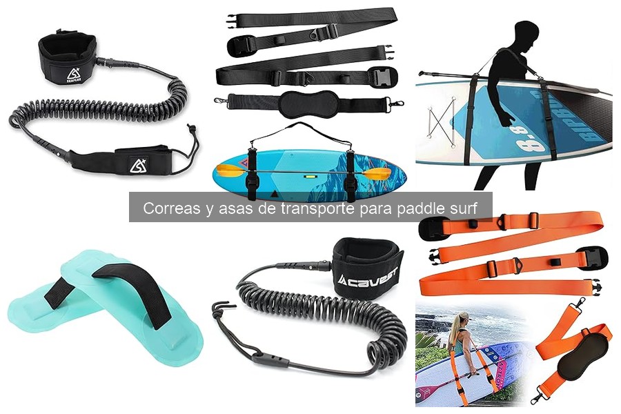 Comparativa: Correas acolchadas vs simples para paddle surf