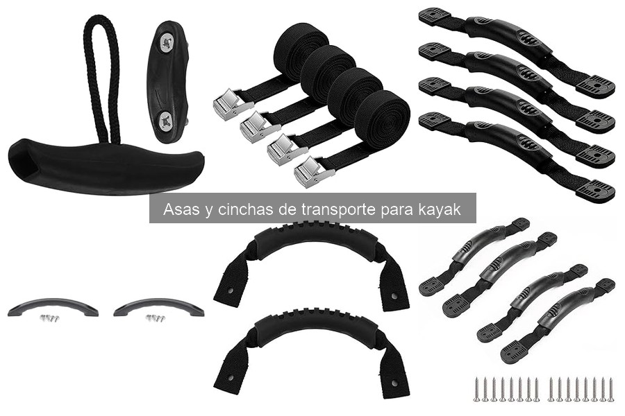 Comparativa de asas y cinchas para kayak: marcas destacadas