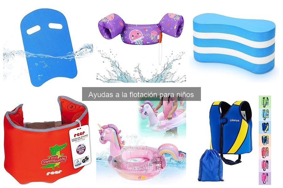 Comparativa de Ayudas a la Flotación para Niños