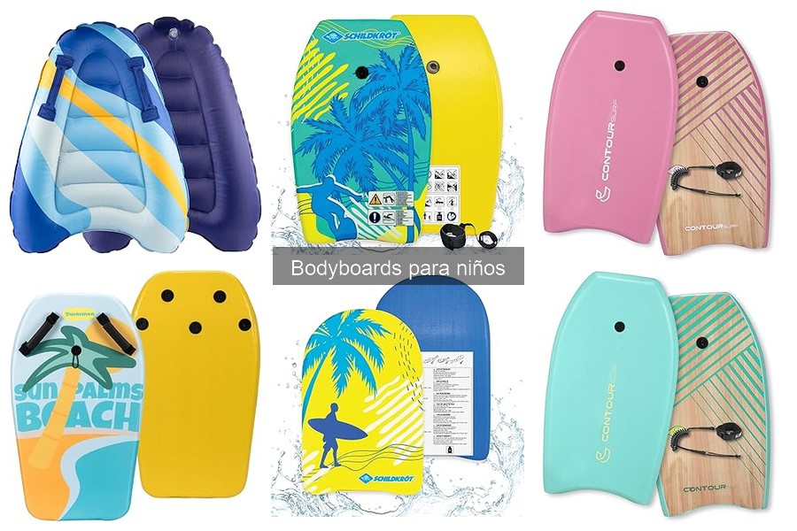Comparativa de bodyboards para niños: materiales y precios