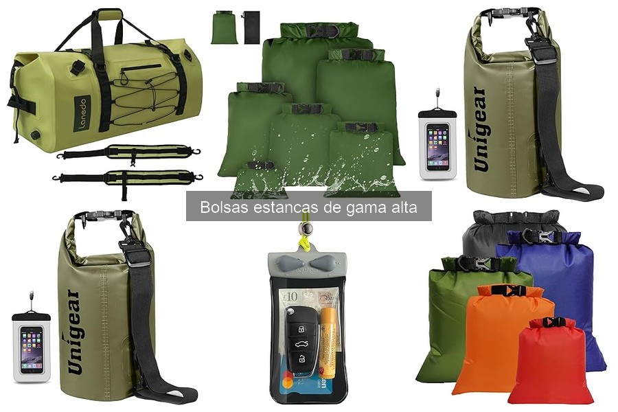 Comparativa de Bolsas Estancas de Gama Alta para Deportes