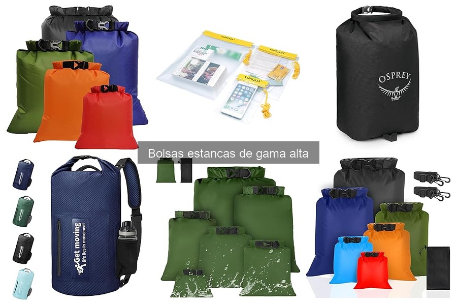 Comparativa de Bolsas Estancas de Gama Alta y Media