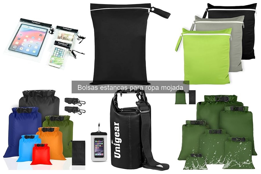Comparativa de Bolsas Estancas y Otros Métodos para Ropa Mojada