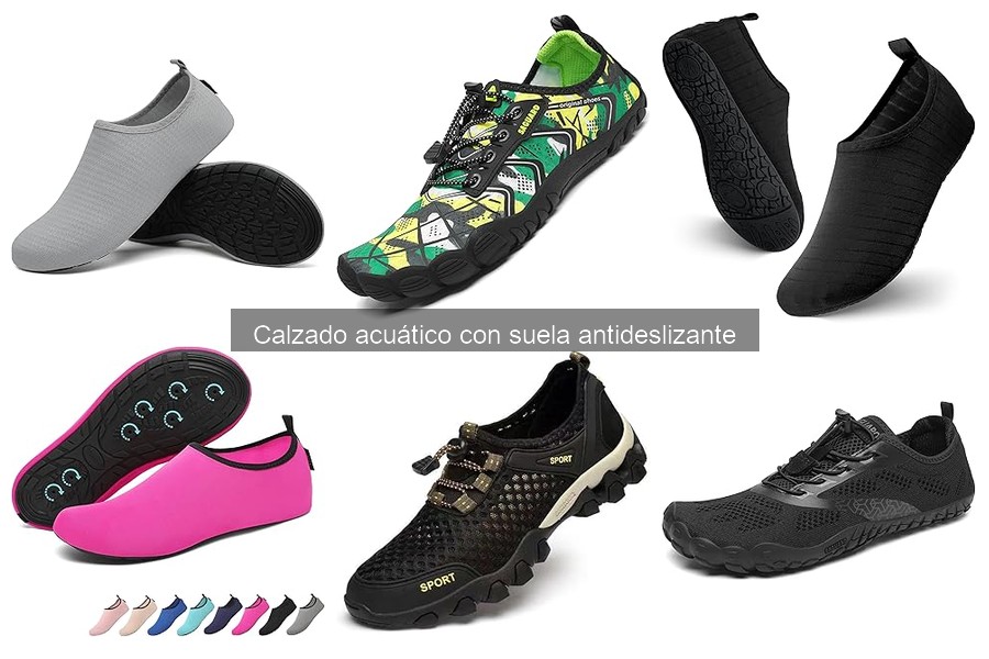 Comparativa de calzado acuático: las mejores marcas
