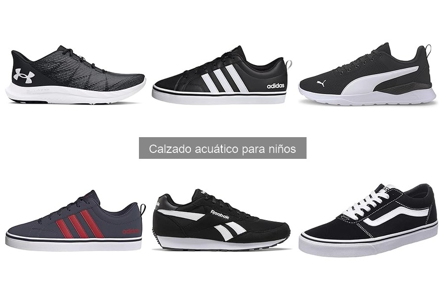 Comparativa de calzado acuático para niños según actividad