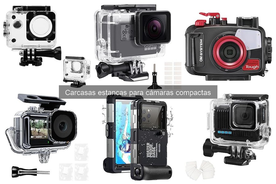 Comparativa de Carcasas Estancas para Cámaras Compactas