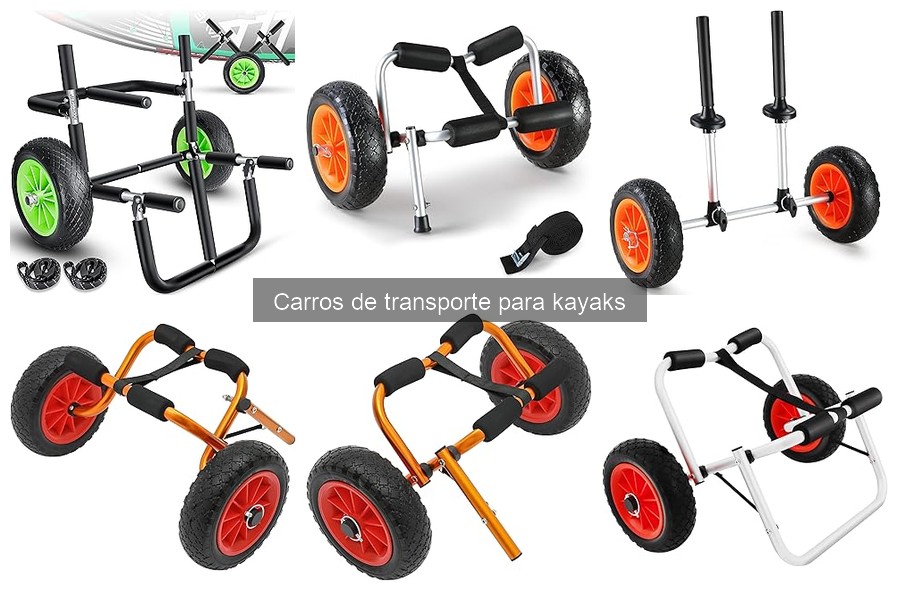 Comparativa de carros de transporte para kayaks 2023