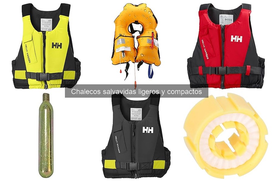 Comparativa de chalecos salvavidas ligeros y tradicionales