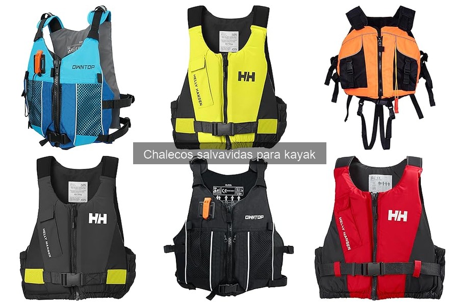 Comparativa de Chalecos Salvavidas para Kayak: Mejores Marcas