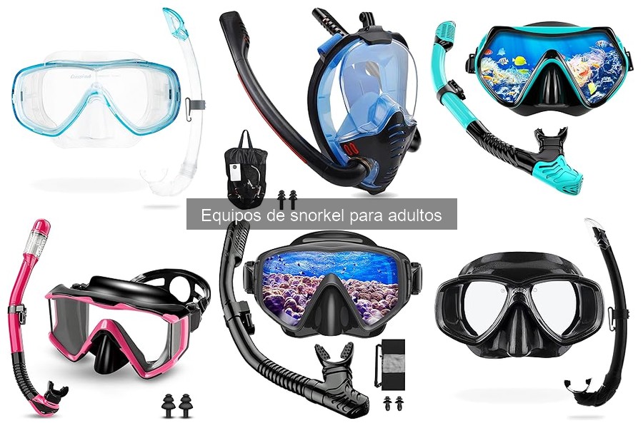 Comparativa de Equipos de Snorkel para Adultos: Mejores Marcas