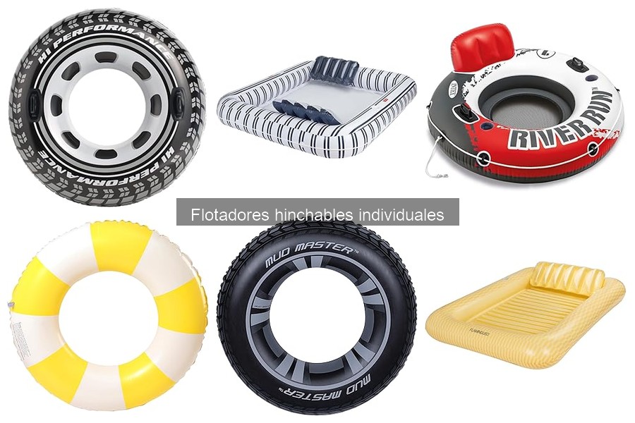 Comparativa de flotadores hinchables individuales: Intex y Flamingueo