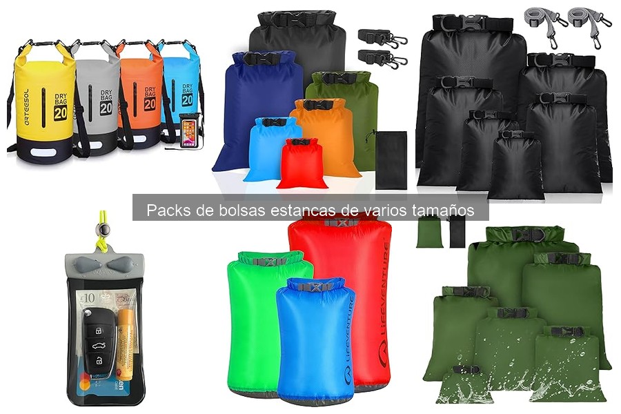 Comparativa de las Mejores Bolsas Estancas para Deportes Acuáticos