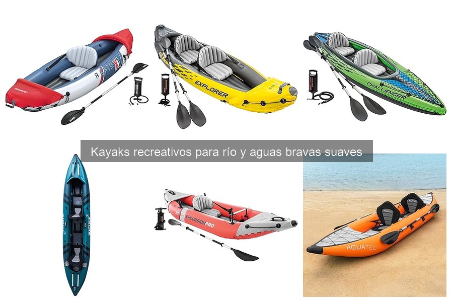Comparativa de las Mejores Marcas de Kayaks Recreativos