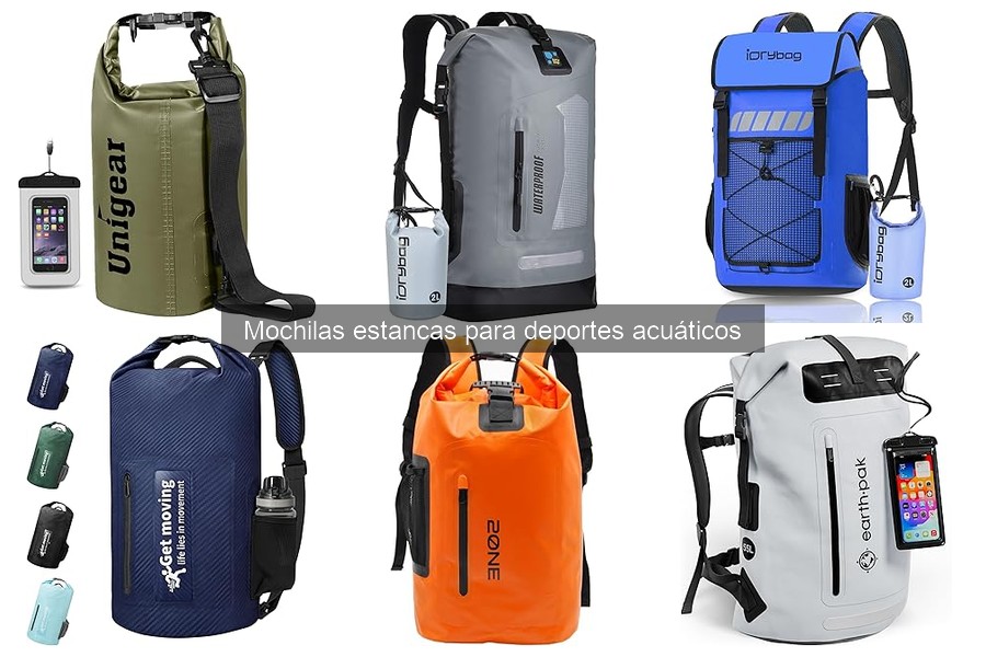 Comparativa de las Mejores Mochilas Estancas para Deportes Acuáticos