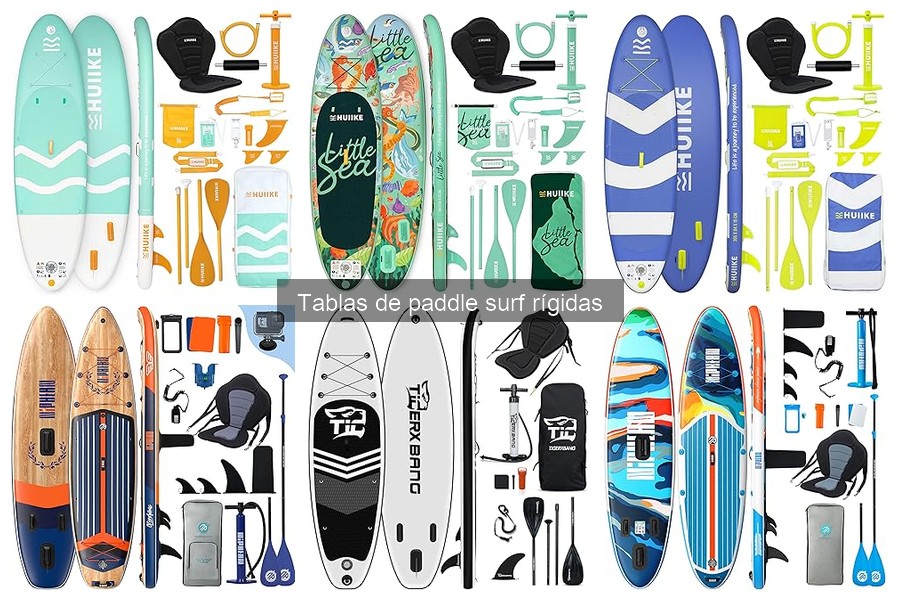 Comparativa de las Mejores Tablas de Paddle Surf Rígidas