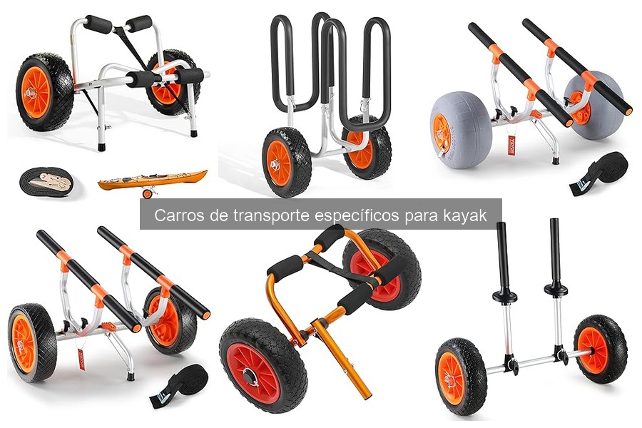 Comparativa de los Mejores Carros de Transporte para Kayak 2023