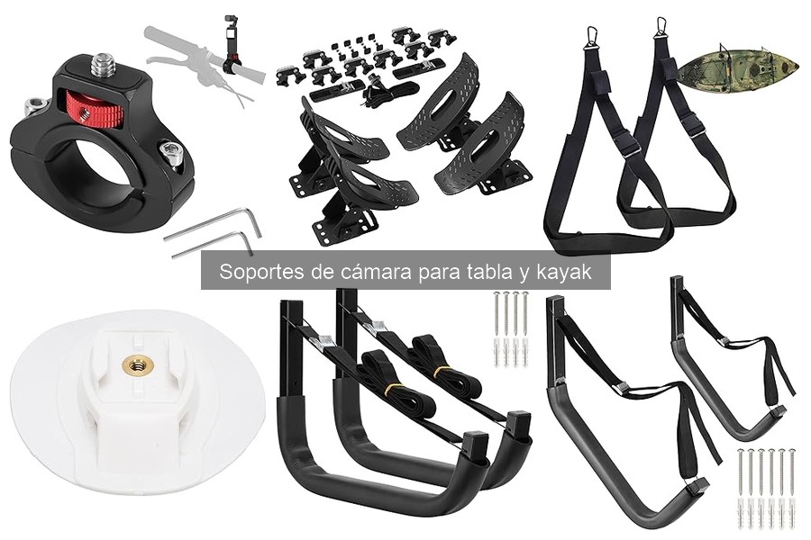 Comparativa de los Mejores Soportes de Cámara para Paddle Surf y Kayak