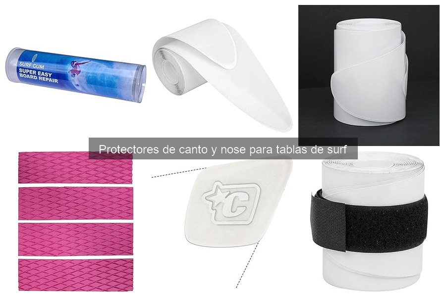 ** Comparativa de Materiales en Protectores de Canto y Nose para Surf