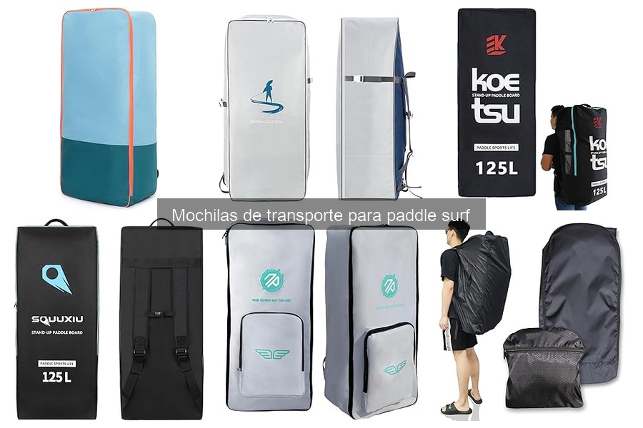 Comparativa de mochilas de paddle surf y kayak