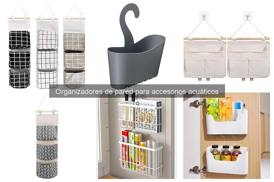 Comparativa de Organizadores de Pared para Accesorios Acuáticos