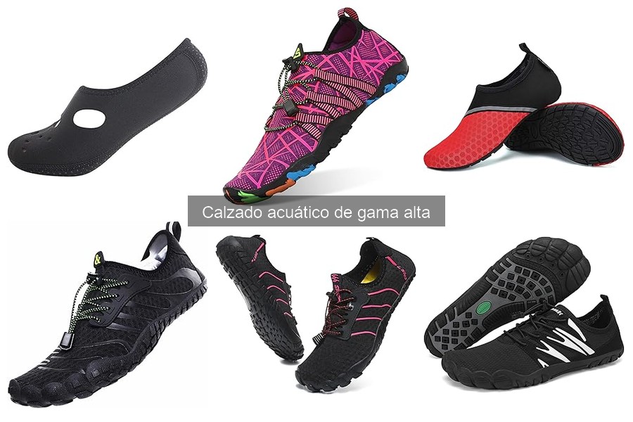 Comparativa de precios de calzado acuático de gama alta
