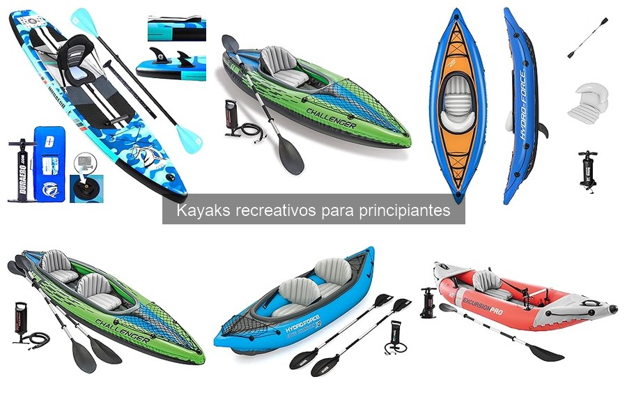 Comparativa de Precios de Kayaks Recreativos en Amazon