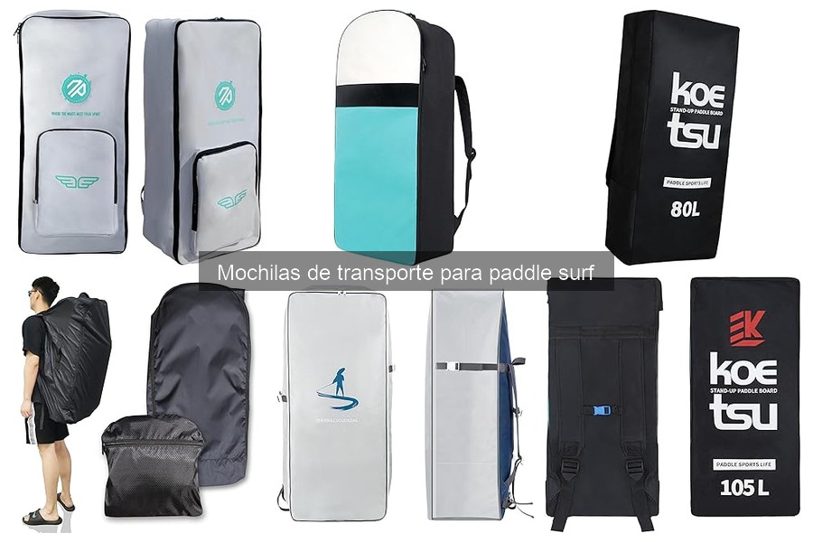 Comparativa de precios de mochilas de paddle surf 2023