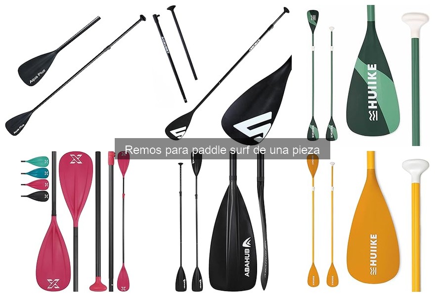 Comparativa de precios de remos de una pieza en Amazon