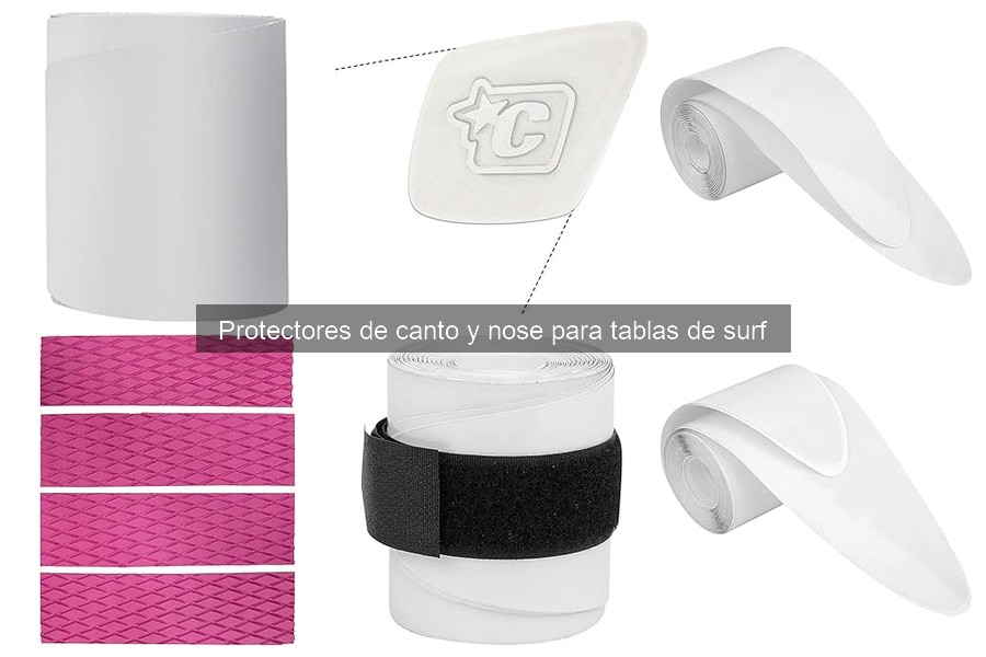 Comparativa de Protectores de Canto y Nose para Tablas de Surf