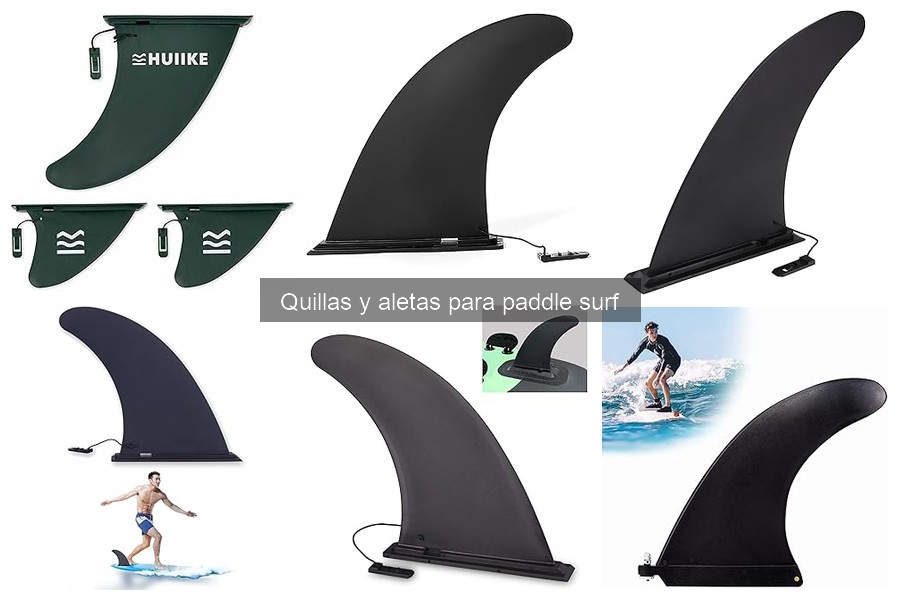Comparativa de quillas fijas y extraíbles para paddle surf