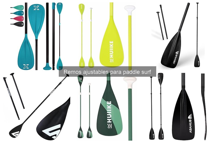 Comparativa de Remos Ajustables para Paddle Surf: Marcas y Precios