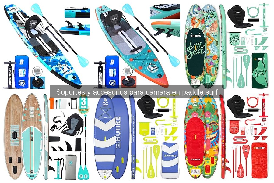 Comparativa de Soportes para Cámaras en Paddle Surf