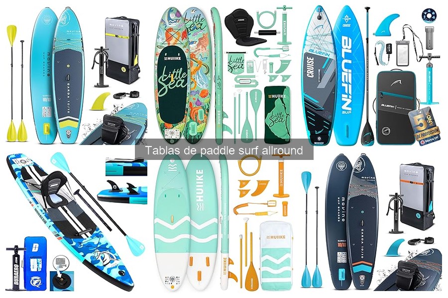 Comparativa de Tablas de Paddle Surf Allround: Marcas y Precios