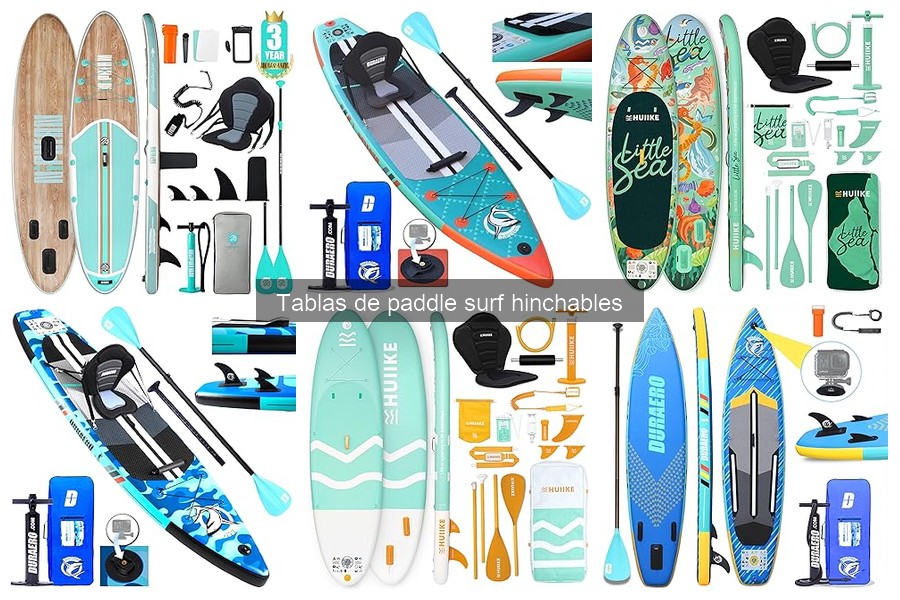 Comparativa de Tablas de Paddle Surf Hinchables en 2023