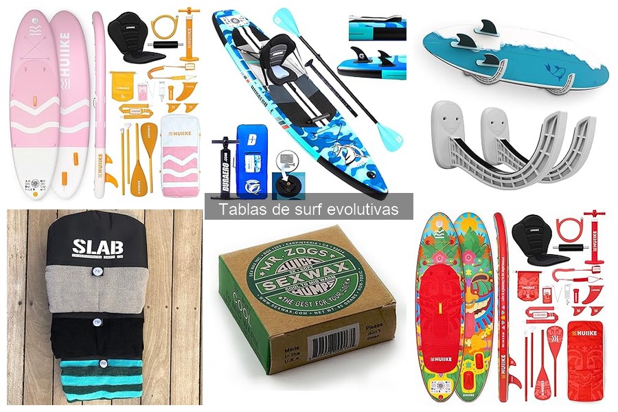 Comparativa de Tablas de Surf Evolutivas: Mejores Marcas y Precios