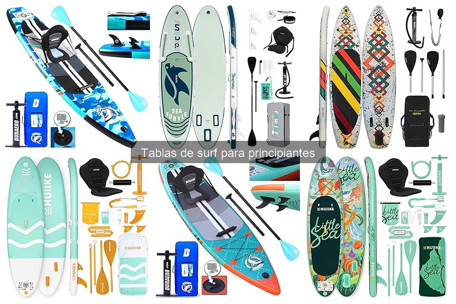 Comparativa de Tablas de Surf para Principiantes: Mejores Marcas