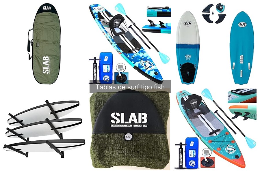 Comparativa de Tablas de Surf Tipo Fish: Mejores Marcas