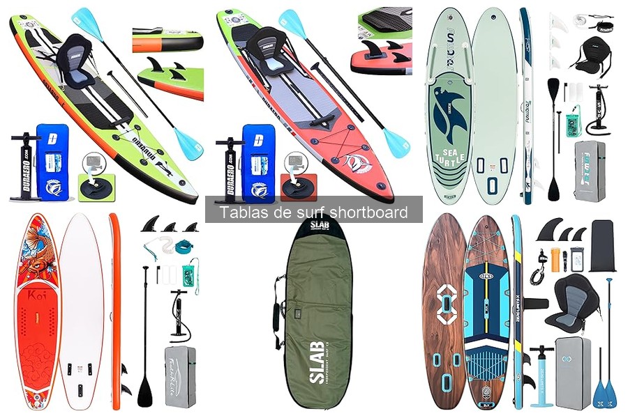 ** Comparativa de tablas shortboard: rendimiento y precio