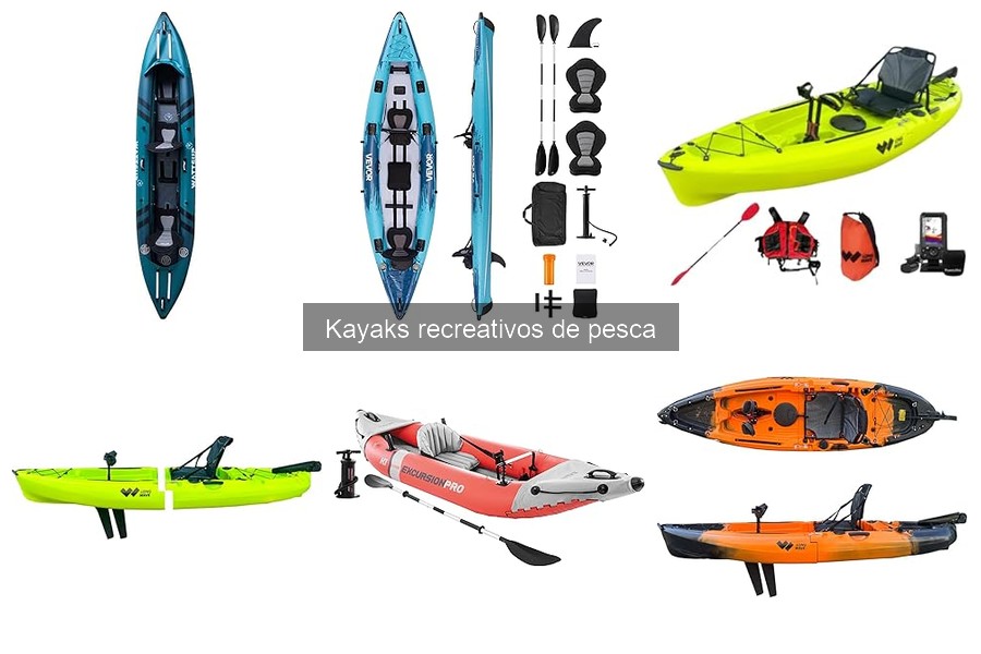 Comparativa kayaks inflables vs rígidos para pesca