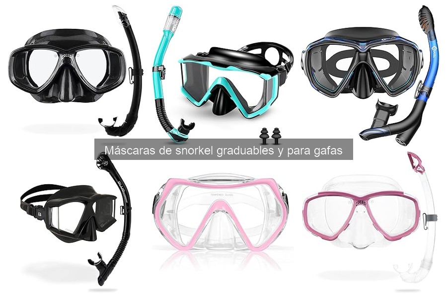 Comparativa: Máscaras de Snorkel Graduadas vs Convencionales