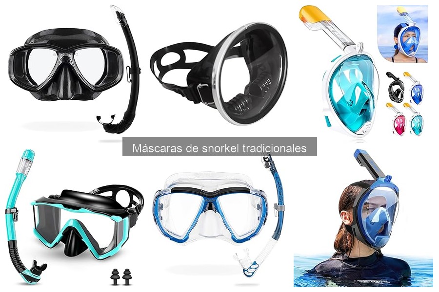 Comparativa: Máscaras de Snorkel Tradicionales vs Full Face