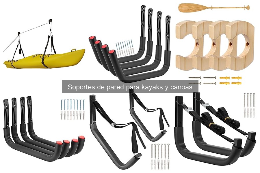 Comparativa: Soportes de pared vs. suelo para kayaks